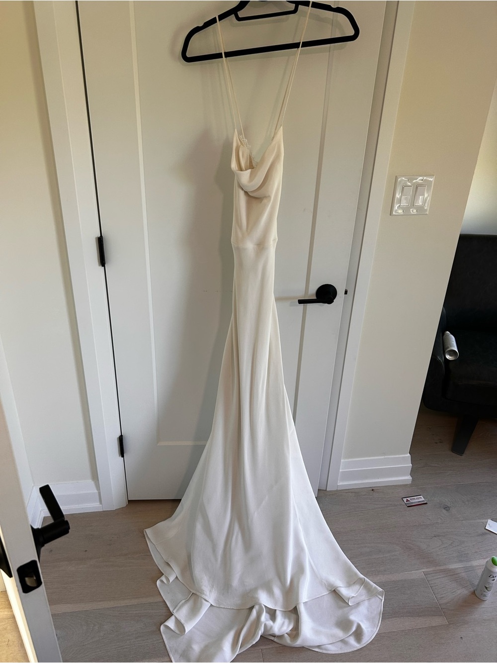 Grace Loves Lace Honey Silk w Eyelash Lace -Ivory - Picture 6 of 14